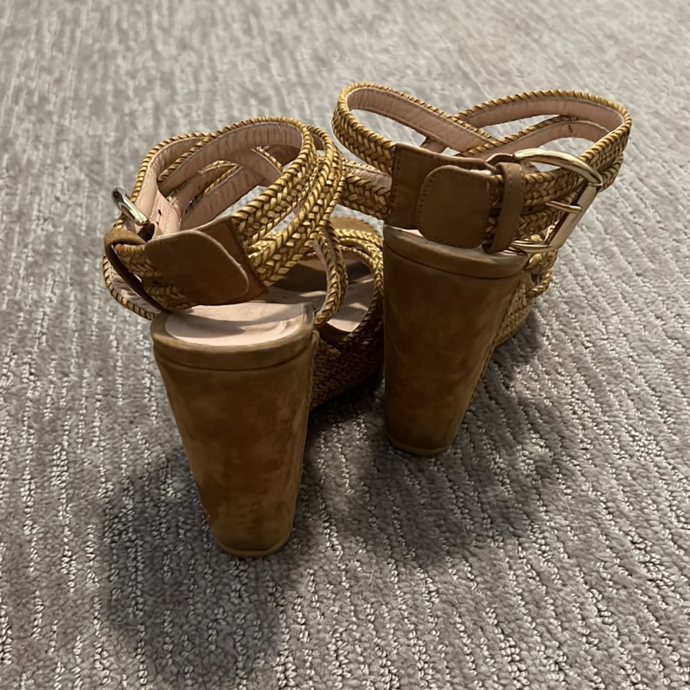 Stuart Weitzman Wedges With Suede - image 3